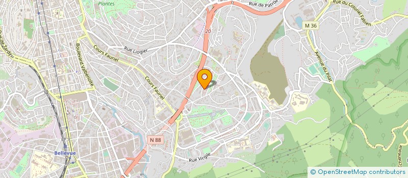 localisation de l'entreprise MONSIEUR MOISE MALEMOUSSA  SAINT-ETIENNE