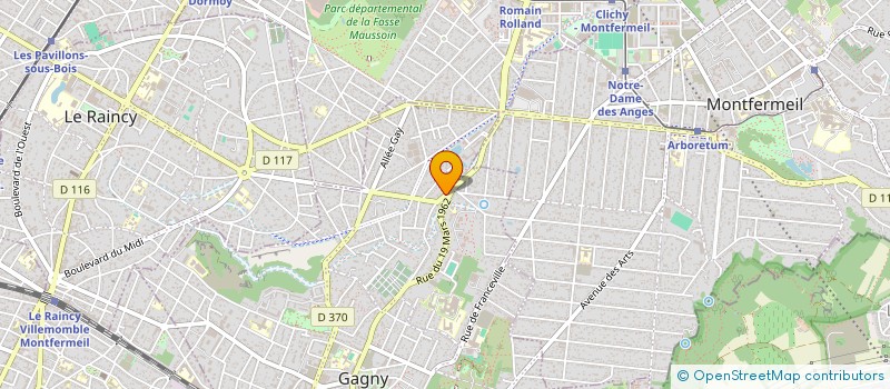 localisation de l'entreprise MONSIEUR MOISE MARSEILLE à GAGNY