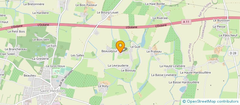 localisation de l'entreprise MONSIEUR MOISE MARTHELY à VAIR-SUR-LOIRE