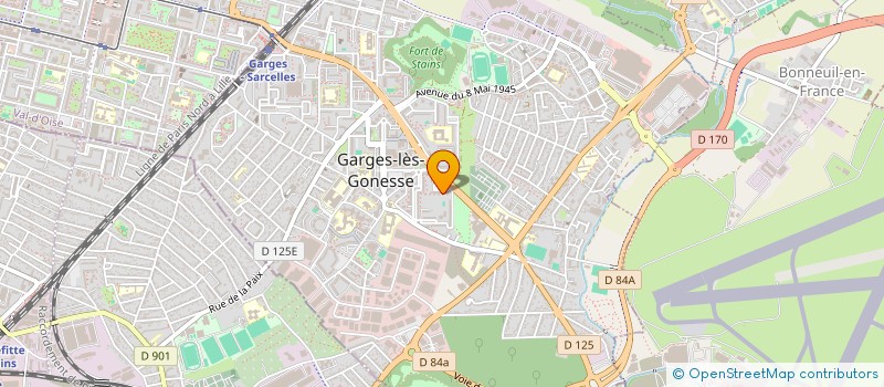 localisation de l'entreprise MONSIEUR MOISE MBEMBA  GARGES-LES-GONESSE