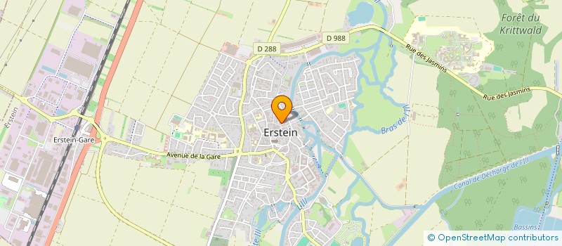 localisation de l'entreprise MONSIEUR MOISE MEINHARDT  ERSTEIN