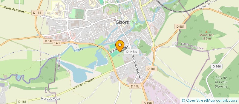 localisation de l'entreprise MONSIEUR MOISE MOLINA à GISORS