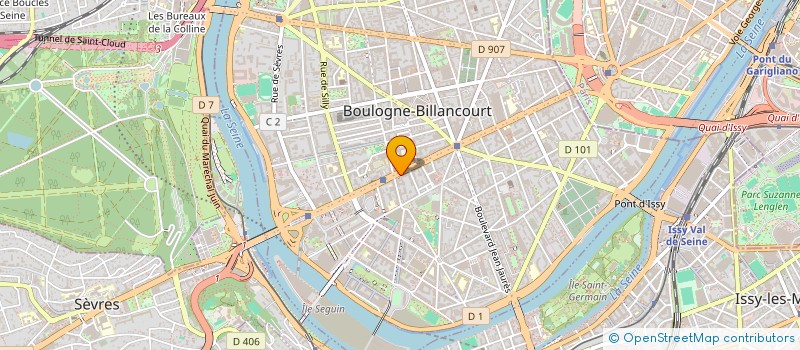 localisation de l'entreprise MONSIEUR MOISE NDOMBE à BOULOGNE-BILLANCOURT