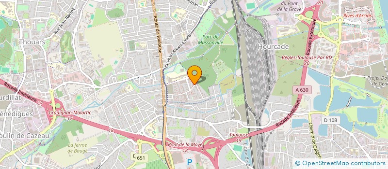 localisation de l'entreprise MONSIEUR MOISE NYUMBA  BASSENS