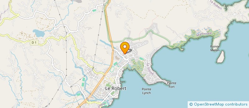 localisation de l'entreprise MONSIEUR MOISE PINTOR à LE ROBERT