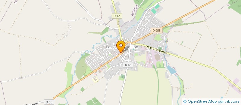 localisation de l'entreprise MONSIEUR MOISE REINHART  LES AIX-D'ANGILLON