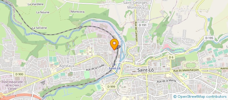 localisation de l'entreprise MONSIEUR MOISE RENARD  SAINT-LO