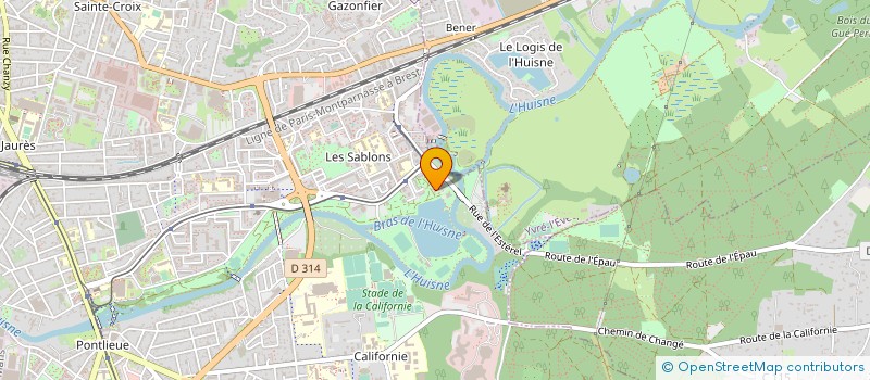 localisation de l'entreprise MONSIEUR MOISE-RENE TONYE  LE MANS