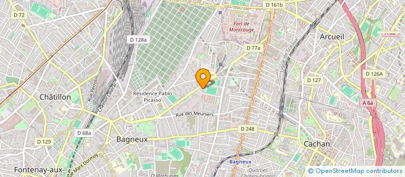 localisation de l'entreprise MONSIEUR MOISE SAINT OMER à BAGNEUX