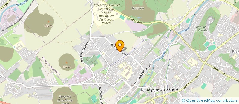 localisation de l'entreprise MONSIEUR MOISE WINTERSTEIN à BRUAY-LA-BUISSIERE