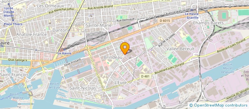 localisation de l'entreprise MONSIEUR MOISE WINTERSTEIN à LE HAVRE