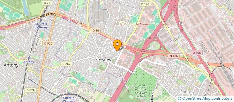 localisation de l'entreprise MONSIEUR MOISE YOLOU  FRESNES