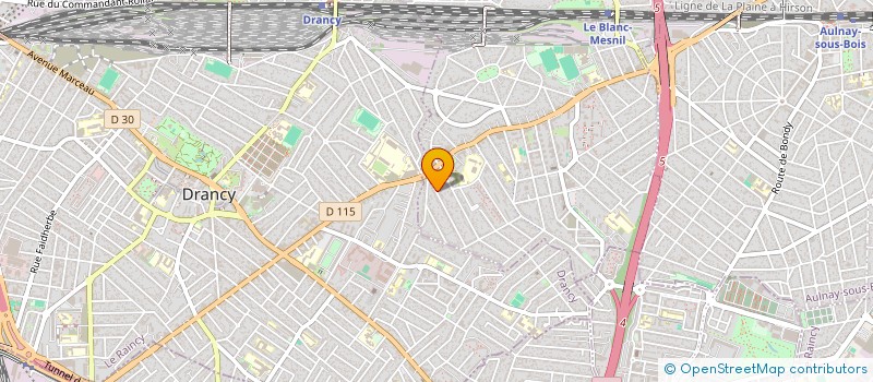 localisation de l'entreprise MONSIEUR MOISE ZOTOFF  LE BLANC-MESNIL