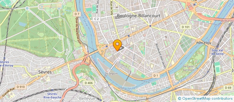 localisation de l'entreprise MONSIEUR MOISES ANGEL RIVERA DE LA CRUZ à BOULOGNE-BILLANCOURT