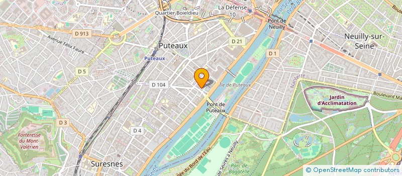 localisation de l'entreprise MONSIEUR MOISES BENOLOL PINTO à PUTEAUX