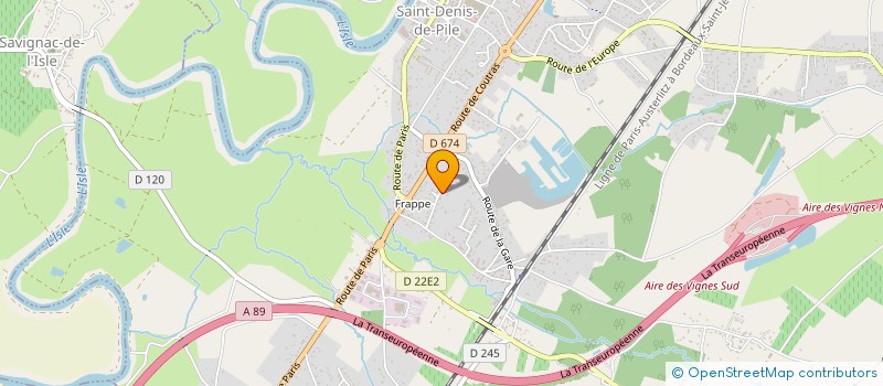 localisation de l'entreprise MONSIEUR MOISES DE ALMEIDA MARQUES  SAINT-DENIS-DE-PILE