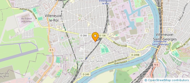 localisation de l'entreprise MONSIEUR MOISES OROZCO  VILLENEUVE-LE-ROI