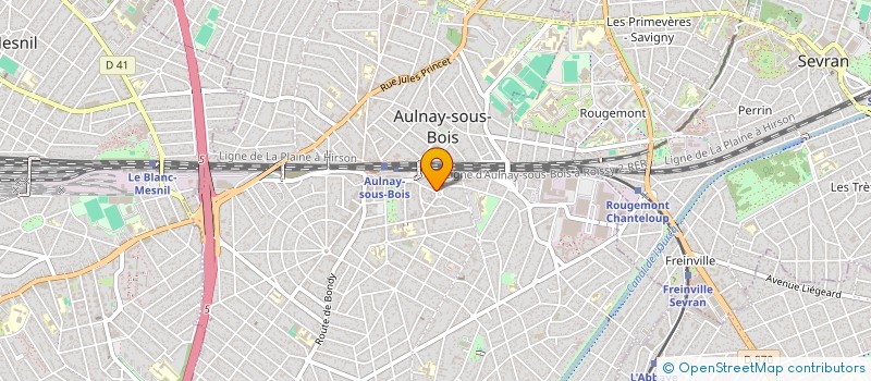 localisation de l'entreprise MONSIEUR MOISES RODRIGUES VARELA à AULNAY-SOUS-BOIS
