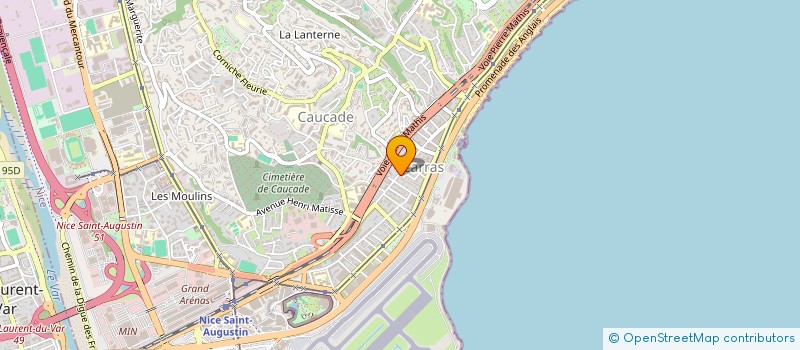 localisation de l'entreprise MONSIEUR MOIZ OUARGHI à NICE