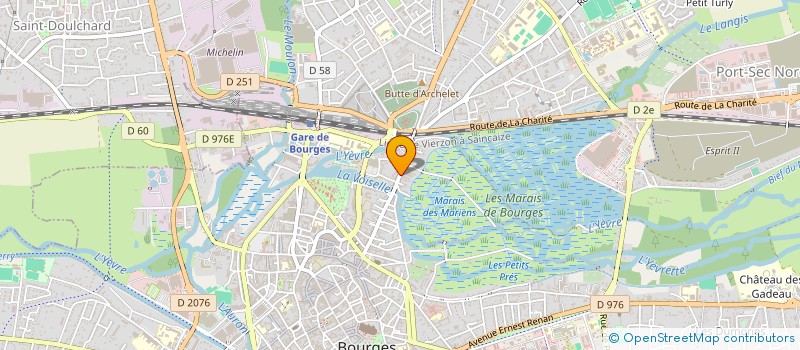 localisation de l'entreprise MONSIEUR MOJEEBULLAH SAFI  BOURGES