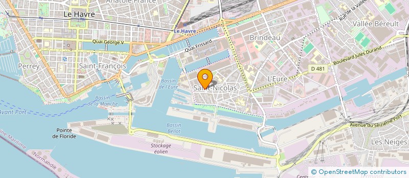 localisation de l'entreprise MONSIEUR MOJIB BABAKHEL  LE HAVRE