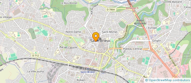 localisation de l'entreprise MONSIEUR MOJIB NASIRI à SAINT-BRIEUC