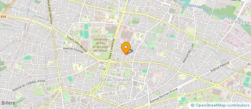 localisation de l'entreprise MONSIEUR MOJIBULLAH AMIRI à PAU