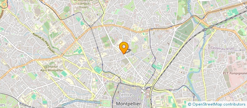 localisation de l'entreprise MONSIEUR MOJTABA AKBARI  MONTPELLIER