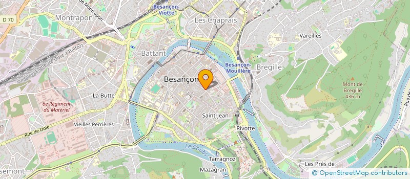localisation de l'entreprise MONSIEUR MOKDET AYADI à BESANCON