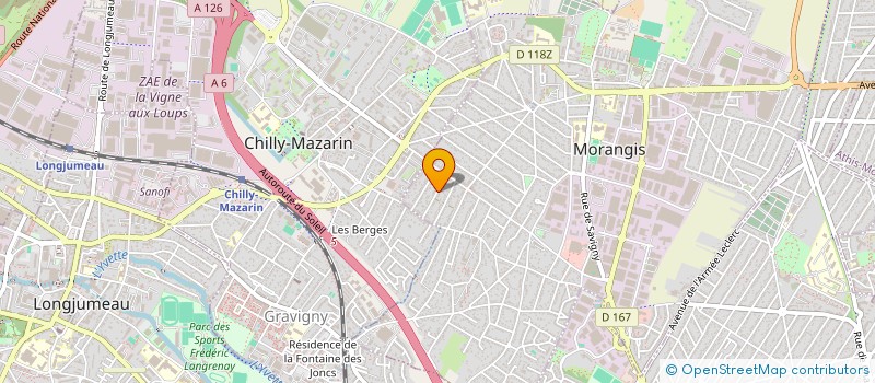 localisation de l'entreprise MONSIEUR MOKHMAD SALBANOV à MORANGIS