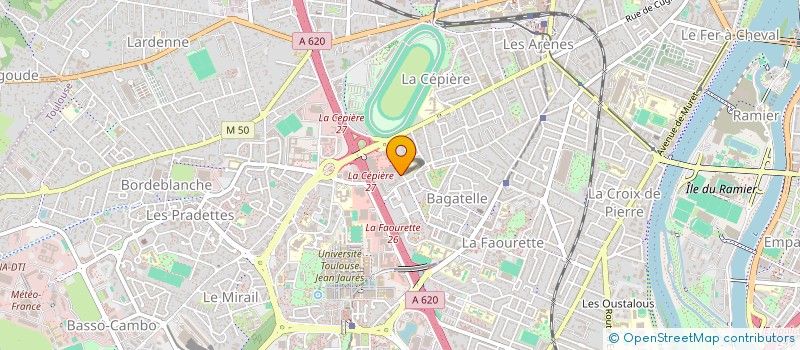 localisation de l'entreprise MONSIEUR MOKHTAR AHMADI à TOULOUSE