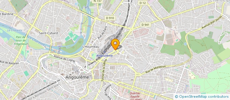 localisation de l'entreprise MONSIEUR MOKHTAR AMOR à ANGOULEME