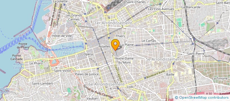 localisation de l'entreprise MONSIEUR MOKHTAR ATTRACHE à MARSEILLE