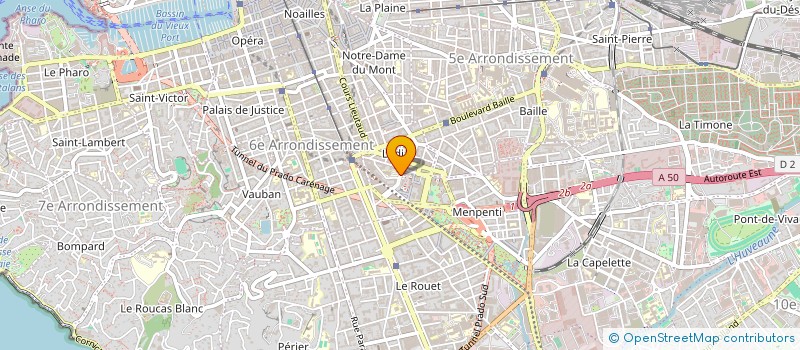 localisation de l'entreprise MONSIEUR MOKHTAR BEN OMRANE à MARSEILLE
