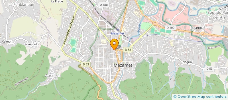 localisation de l'entreprise MONSIEUR MOKHTAR BENADJEMIA à MAZAMET