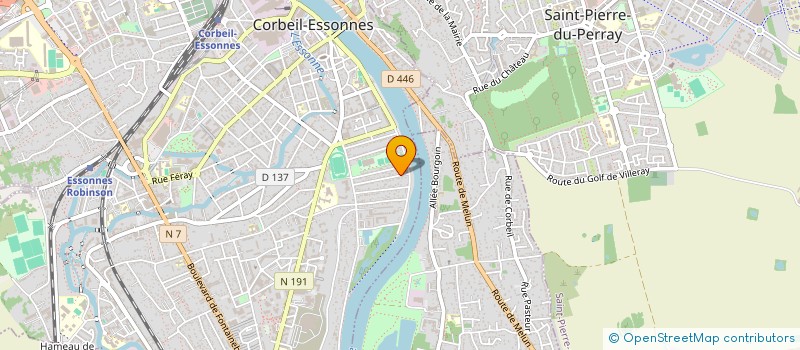 localisation de l'entreprise MONSIEUR MOKHTAR BENCHOHRA  CORBEIL-ESSONNES