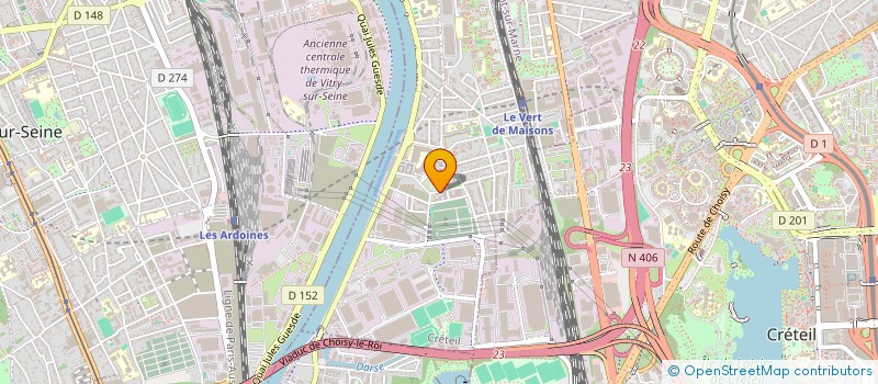 localisation de l'entreprise MONSIEUR MOKHTAR BESSAM à ALFORTVILLE