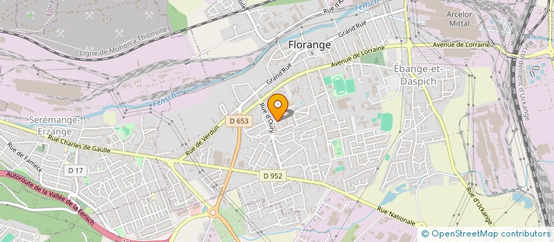 localisation de l'entreprise MONSIEUR MOKHTAR CHIBANE à FLORANGE
