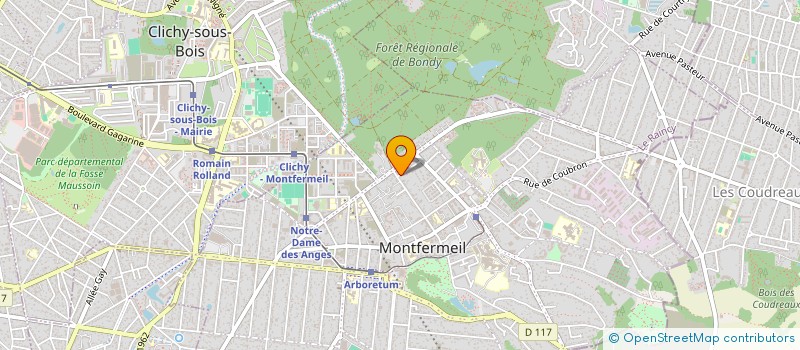 localisation de l'entreprise MONSIEUR MOKHTAR CHIKHAOUI  MONTFERMEIL