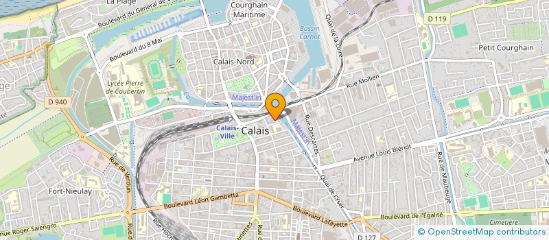 localisation de l'entreprise MONSIEUR MOKHTAR DRIRA  CALAIS