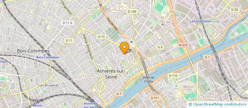 localisation de l'entreprise MONSIEUR MOKHTAR EL BAYOUMY à ASNIERES-SUR-SEINE