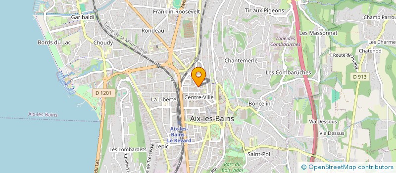 localisation de l'entreprise MONSIEUR MOKHTAR GAHALAS  AIX-LES-BAINS