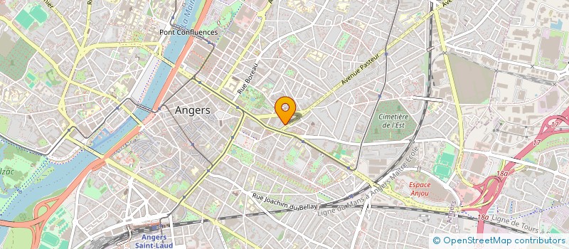 localisation de l'entreprise MONSIEUR MOKHTAR GARES à ANGERS