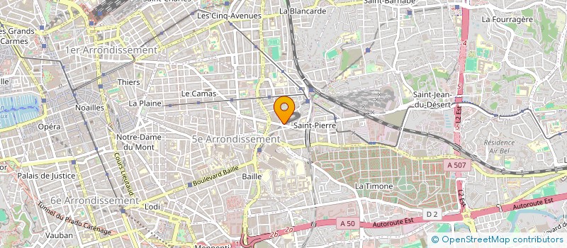 localisation de l'entreprise MONSIEUR MOKHTAR HADJEM à MARSEILLE