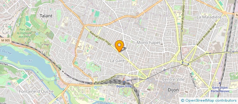localisation de l'entreprise MONSIEUR MOKHTAR HAMMADA  DIJON