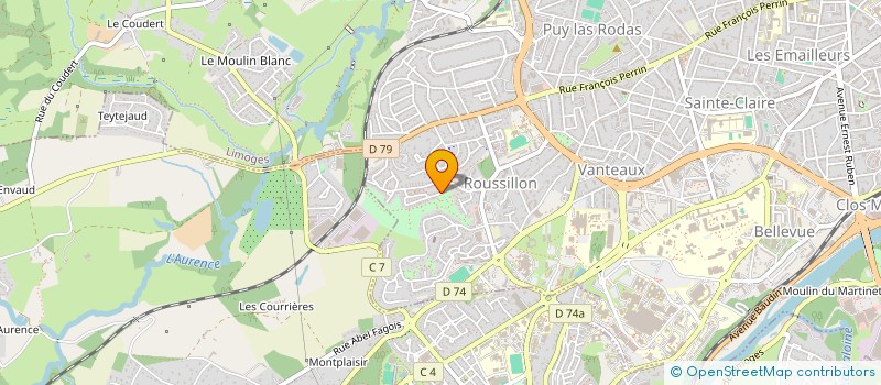 localisation de l'entreprise MONSIEUR MOKHTAR MAZOUZ à LIMOGES