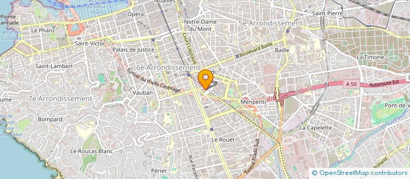 localisation de l'entreprise MONSIEUR MOKHTAR MEDAFFAR à MARSEILLE