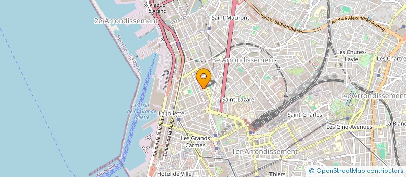 localisation de l'entreprise MONSIEUR MOKHTAR MOHAMDI  MARSEILLE