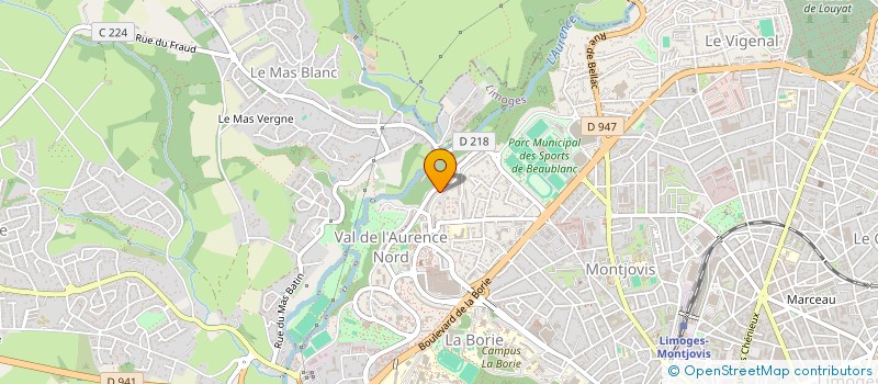 localisation de l'entreprise MONSIEUR MOKHTAR MOUSSA ADAM à LIMOGES