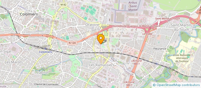 localisation de l'entreprise MONSIEUR MOKHTAR REKIK à TOULOUSE
